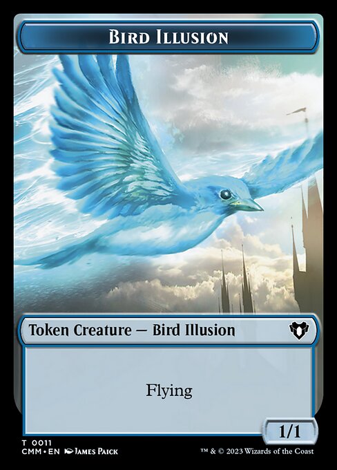 Bird Illusion – Commander Masters Tokens (TCMM-11) Magic: The Gathering card | LC-REM-20260804-15151787934028-e70faf3a-adf6-482c-9f7d-7f254d5f8bec Main image