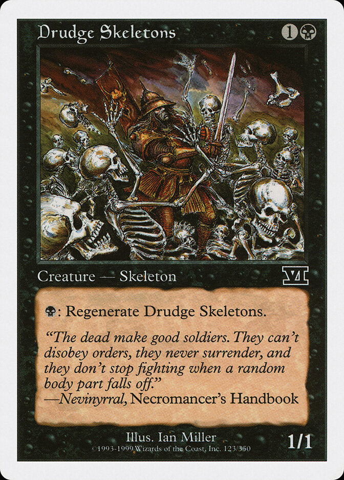 Drudge Skeletons - Sixth Edition (Common) [6ED-123]