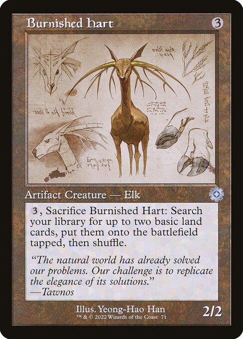 Burnished Hart – The Brothers' War Retro Artifacts (BRR-71) Magic: The Gathering card | LC-REM-20260804-15653728780620-e72bfcae-b791-4a89-a41f-d5335a13f325