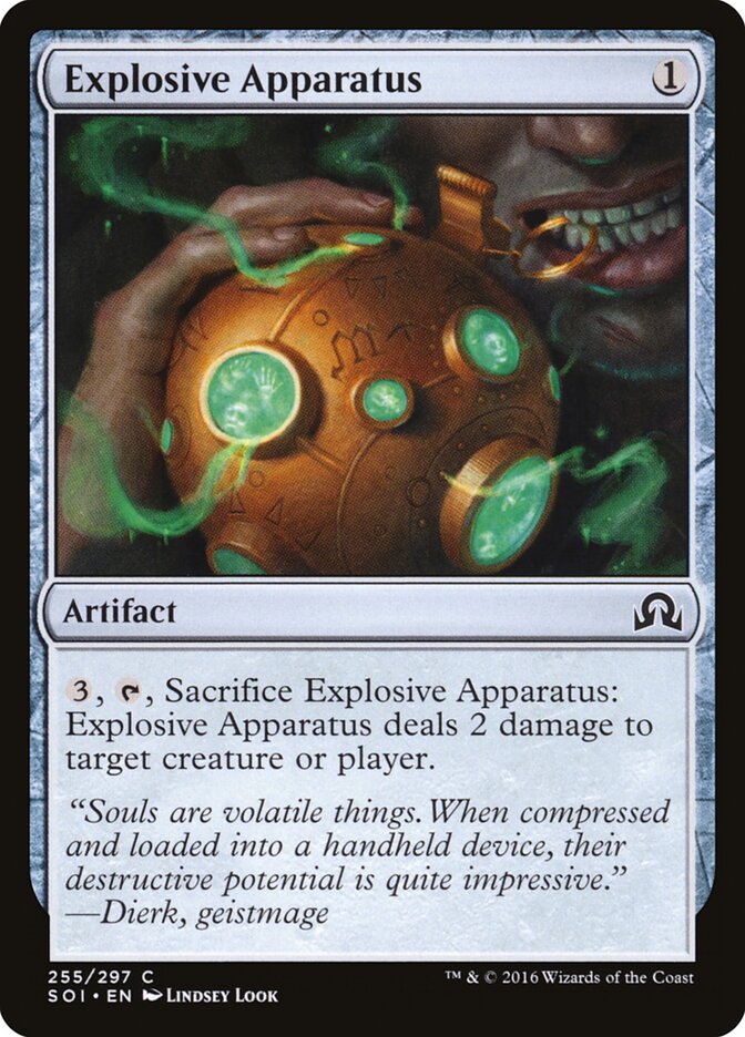 Explosive Apparatus - Shadows over Innistrad (Common) [SOI-255] Hoofdafbeelding