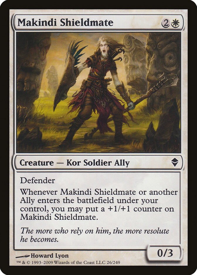 Makindi Shieldmate - Zendikar (Common) [ZEN-26]