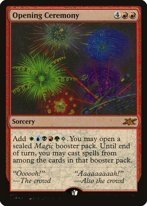 Opening Ceremony – Unfinity (UNF-404) Magic: The Gathering card | LC-REM-20260804-15339627381068-e7876202-d04f-49b3-9561-c98bc8e7513c Hoofdafbeelding