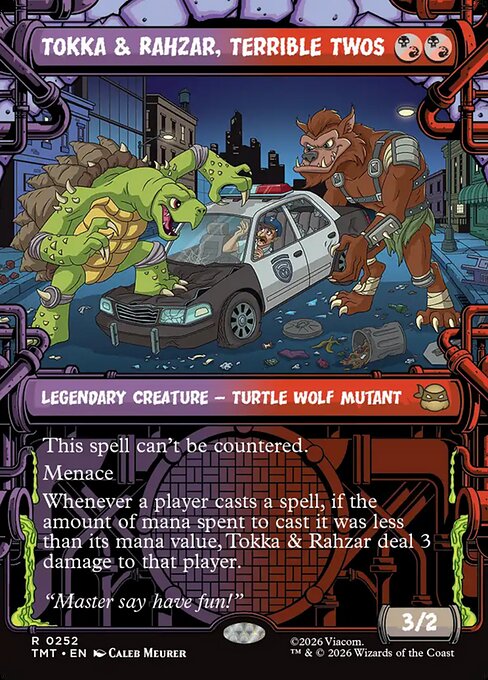Tokka & Rahzar, Terrible Twos – Teenage Mutant Ninja Turtles (TMT-252) Magic: The Gathering card | LC-REM-20260804-15611753824588-e7900a00-39be-40f2-bb36-2badfb98af3a