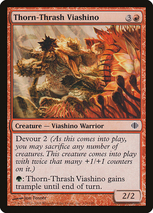Thorn-Thrash Viashino – Shards of Alara (ALA-116) Magic: The Gathering card | LC-REM-20260804-15151813984588-e7987de9-d812-4615-845a-3a90572d9b44