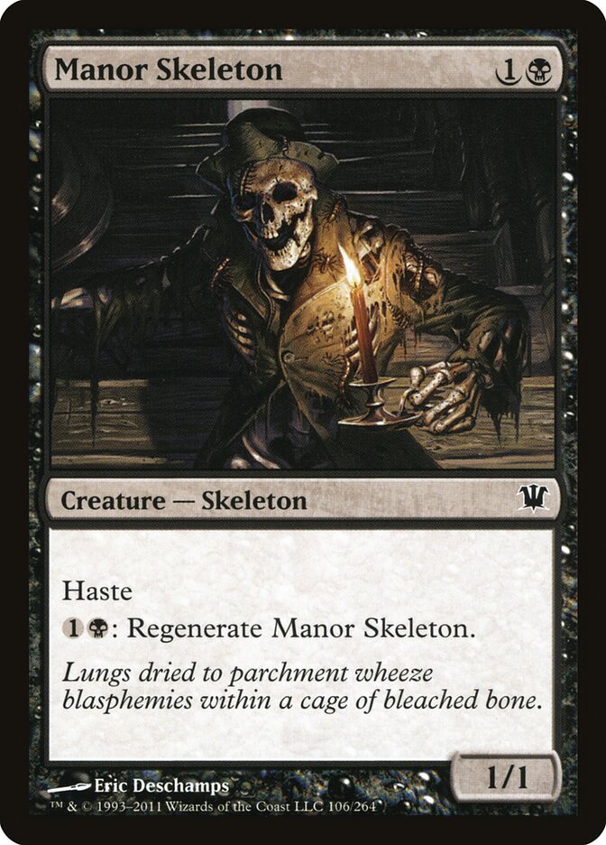 Manor Skeleton - Innistrad (Common) [ISD-106] Image principale du produit