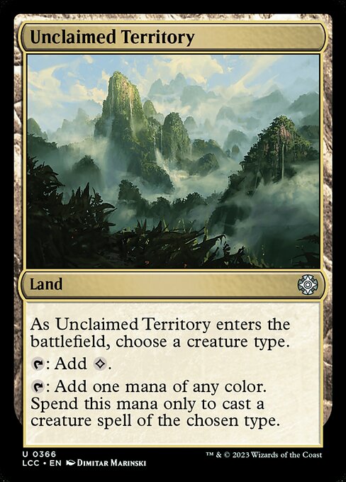 Unclaimed Territory – The Lost Caverns of Ixalan Commander (LCC-366) Magic: The Gathering card | LC-REM-20260804-15935515820364-e7bd3aaa-864c-4cbb-bbab-68d87c824e3d