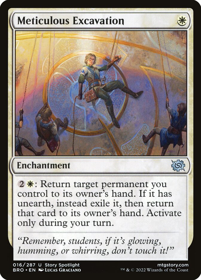 Meticulous Excavation - The Brothers' War (Uncommon) [BRO-16]
