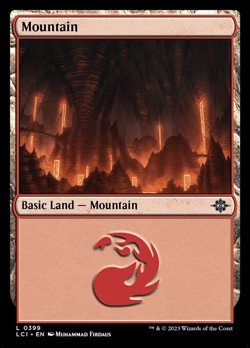 Mountain – The Lost Caverns of Ixalan (LCI-399) Magic: The Gathering card | LC-REM-20260804-15151574319436-e82fc4bc-ac81-4ad6-8b33-781d047f60d5