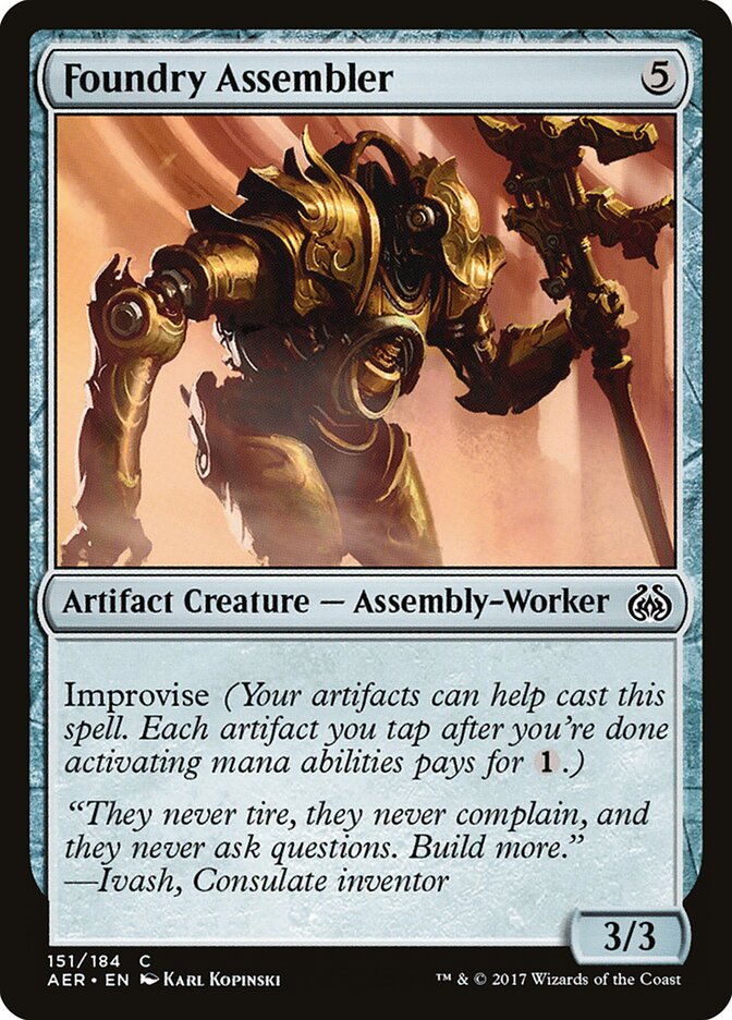 Foundry Assembler - Aether Revolt (Common) [AER-151]
