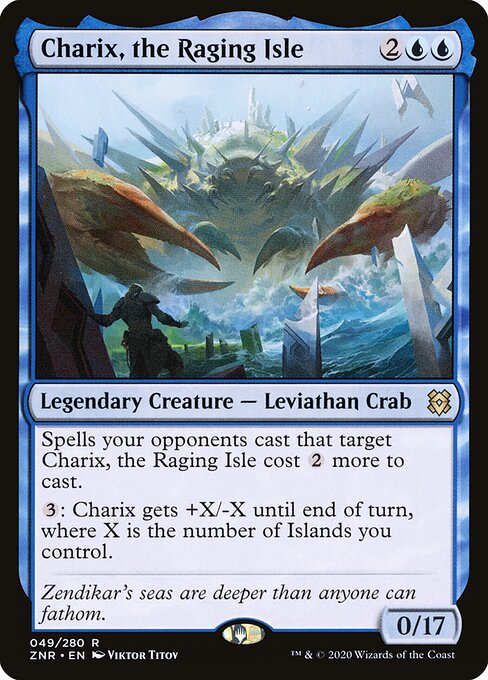 Charix, the Raging Isle – Zendikar Rising (ZNR-49) Magic: The Gathering card