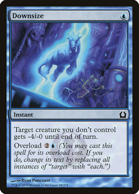 Downsize – Return to Ravnica (RTR-38) Magic: The Gathering card