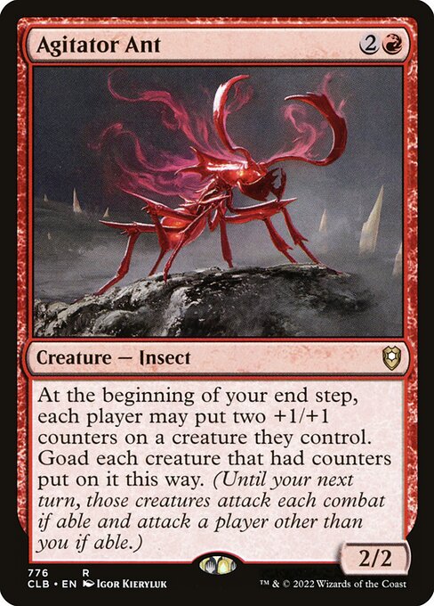 Agitator Ant – Commander Legends: Battle for Baldur's Gate (CLB-776) Magic: The Gathering card | LC-REM-20260804-15151247458636-e885f56a-a1e8-4289-bbf5-3b156e53f7db Hoofdafbeelding