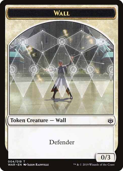 Wall – War of the Spark Tokens (TWAR-4) Magic: The Gathering card | LC-REM-20260804-15151823028556-e8ae8c31-70cb-44e1-a105-f4d29f1f9356
