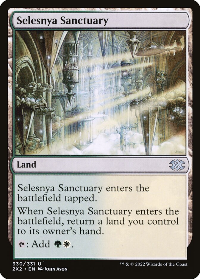 Selesnya Sanctuary - Double Masters 2022 (Uncommon) [2X2-330]