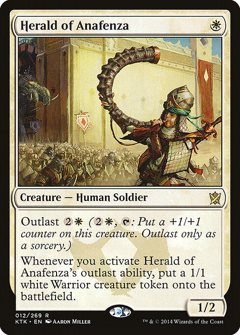 Herald of Anafenza – Khans of Tarkir (KTK-12) Magic: The Gathering card | LC-REM-20260804-15150654882124-e8bf6ed4-48f3-419f-bafd-d1ee4d798482