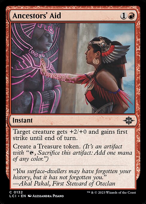 Ancestors' Aid – The Lost Caverns of Ixalan (LCI-132) Magic: The Gathering card | LC-REM-20260804-15393155875148-e90d5b7d-e27d-42d6-ba7a-d4a6b0dd8549 Image principale du produit