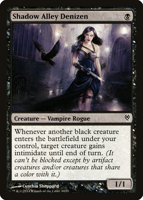 Shadow Alley Denizen – Duel Decks: Jace vs. Vraska (DDM-44) Magic: The Gathering card