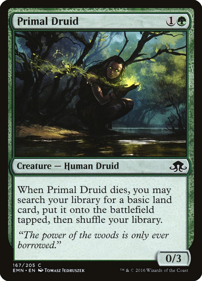 Primal Druid - Eldritch Moon (Common) [EMN-167]