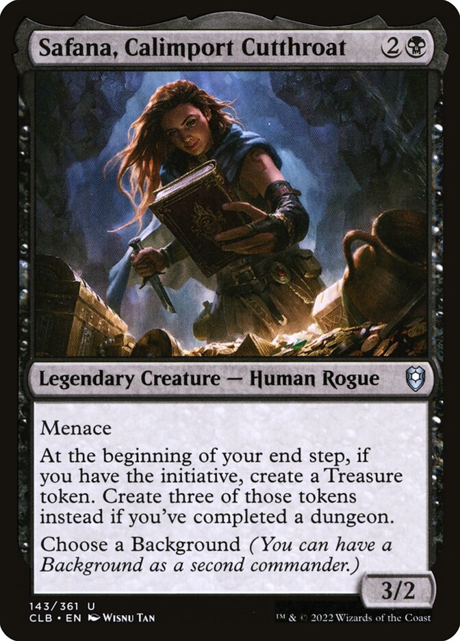 Safana, Calimport Cutthroat - Commander Legends: Battle for Baldur's Gate (Uncommon) [CLB-143]