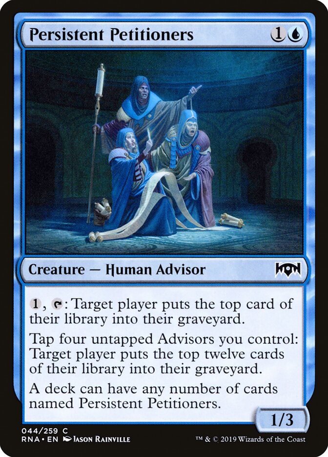 Persistent Petitioners - Ravnica Allegiance (Common) [RNA-44]