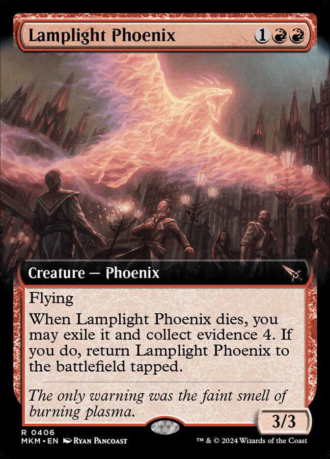 Magic-kaart Lamplight Phoenix MKM-406 uit Murders at Karlov Manor (Rare) Image principale du produit