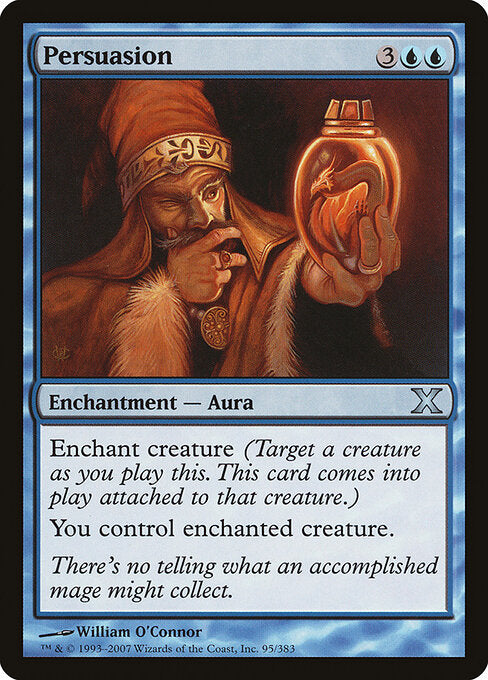 Persuasion – Tenth Edition (10E-95) Magic: The Gathering card