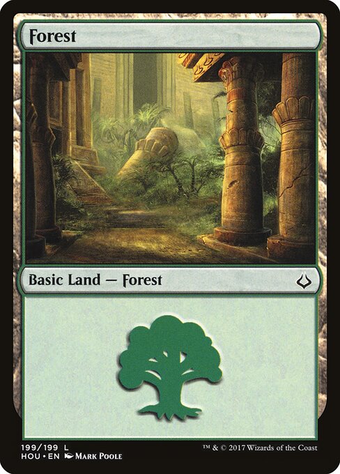 Forest – Hour of Devastation (HOU-199) Magic: The Gathering card | LC-REM-20260804-15151489974604-e99aacd5-c692-4de8-b565-d5092598295d