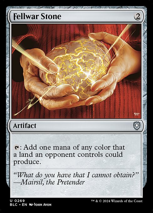 Fellwar Stone – Commander: Bloomburrow (BLC-269) Magic: The Gathering card