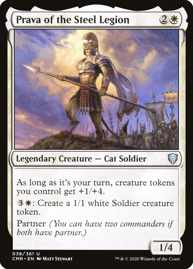 Prava of the Steel Legion - Commander Legends (Uncommon) [CMR-38]