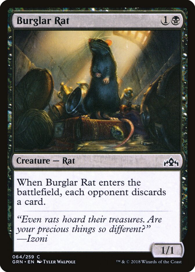 Burglar Rat - Guilds of Ravnica (Common) [GRN-64]