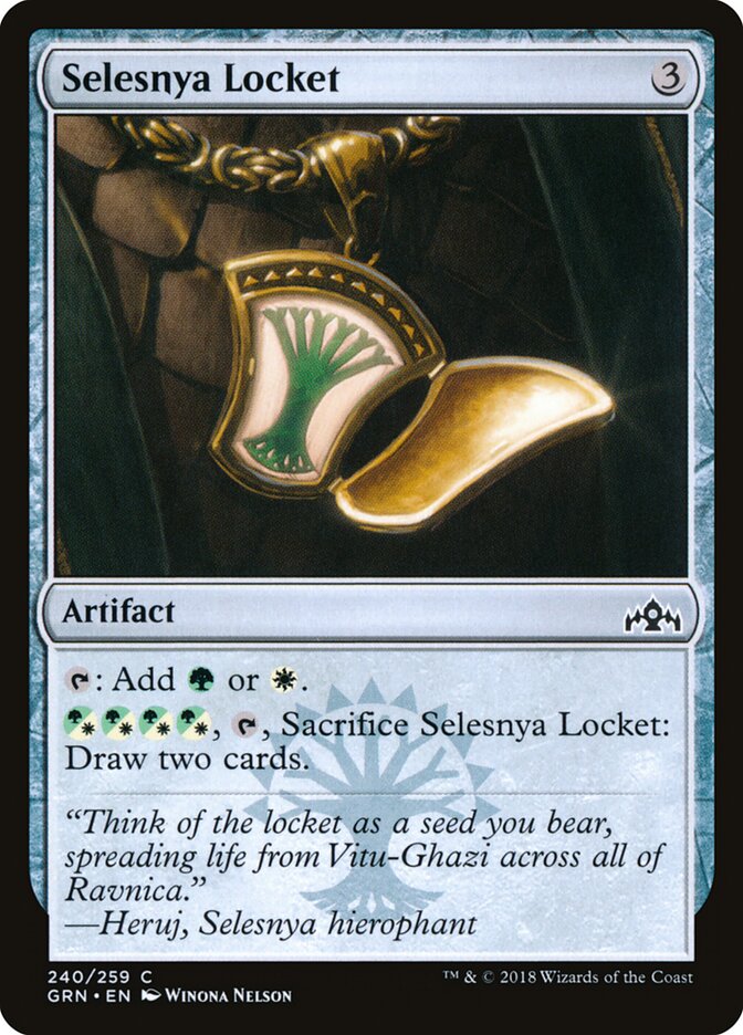 Selesnya Locket - Guilds of Ravnica (Common) [GRN-240]