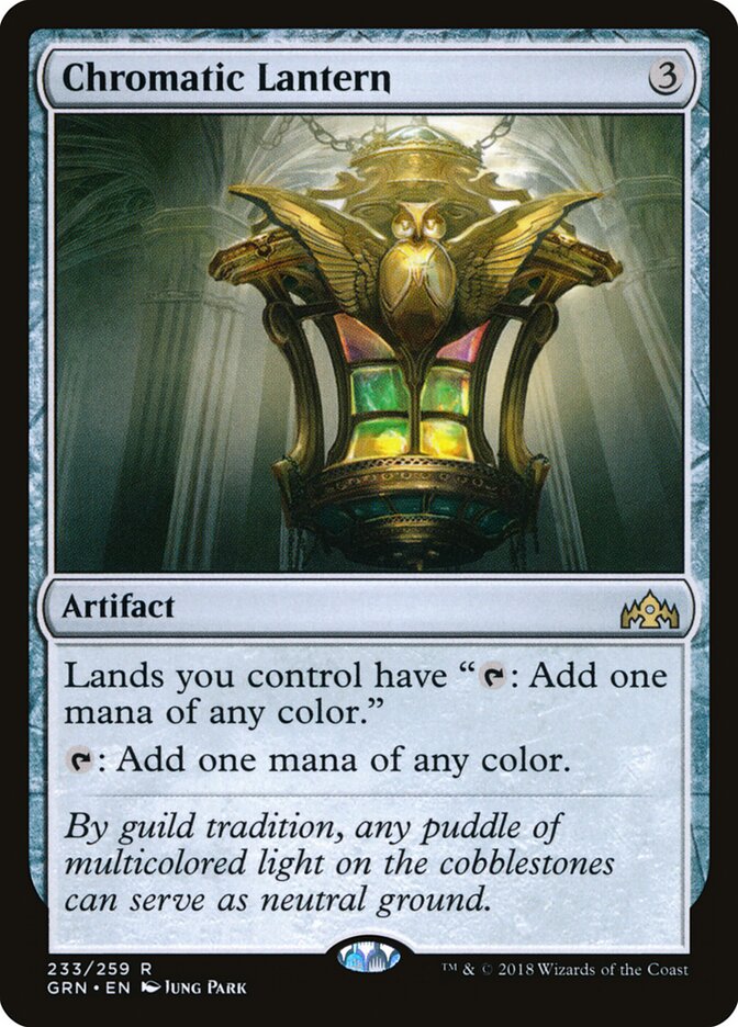 Chromatic Lantern - Guilds of Ravnica (Rare) [GRN-233] Immagine principale del prodotto