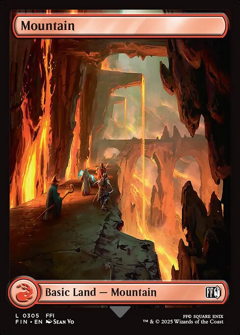 Mountain – Final Fantasy (FIN-305) Magic: The Gathering card | LC-REM-20260804-15340067848524-ea1735b9-fd10-4c9c-b9d3-046d8c22b852