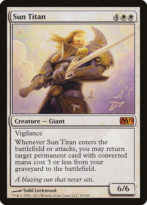 Sun Titan – Magic 2012 (M12-39) Magic: The Gathering card Hauptbild