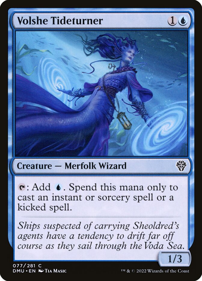 Volshe Tideturner - Dominaria United (Common) [DMU-77] Image principale du produit