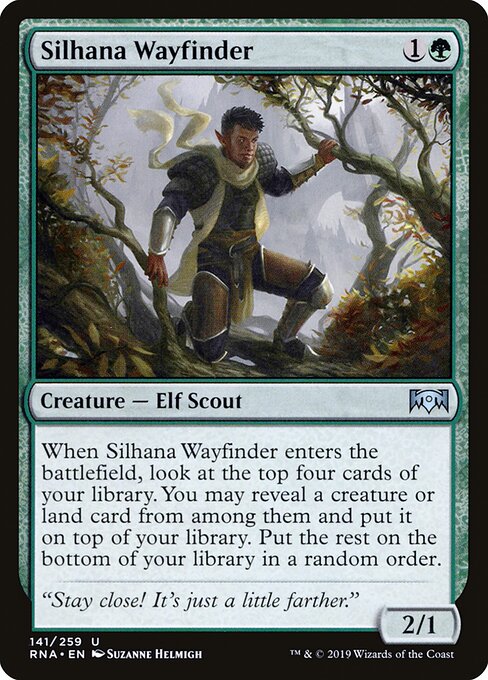 Silhana Wayfinder – Ravnica Allegiance (RNA-141) Magic: The Gathering card