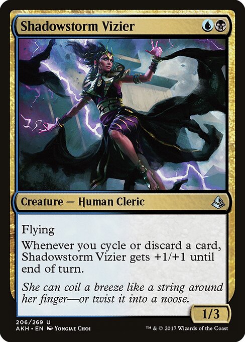 Shadowstorm Vizier – Amonkhet (AKH-206) Magic: The Gathering card