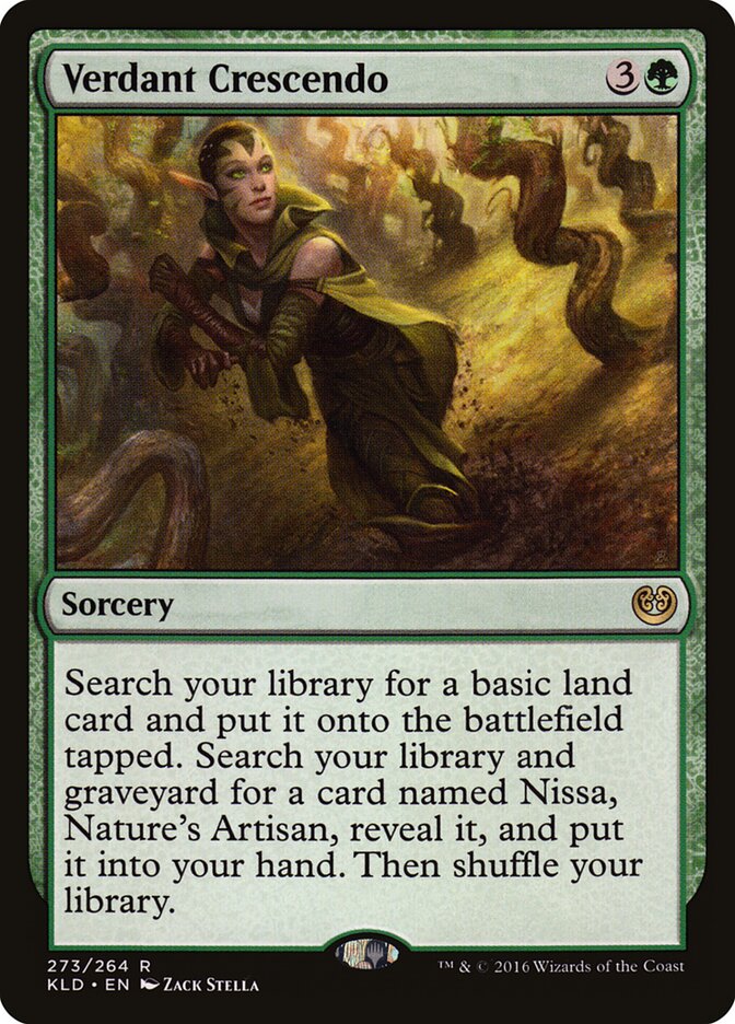Verdant Crescendo - Kaladesh (Rare) [KLD-273] Hauptbild