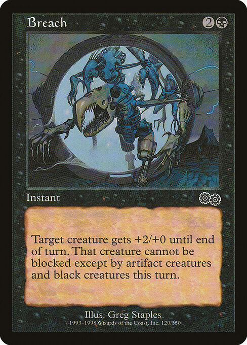 Breach – Urza's Saga (USG-120) Magic: The Gathering card Imagen principal del producto