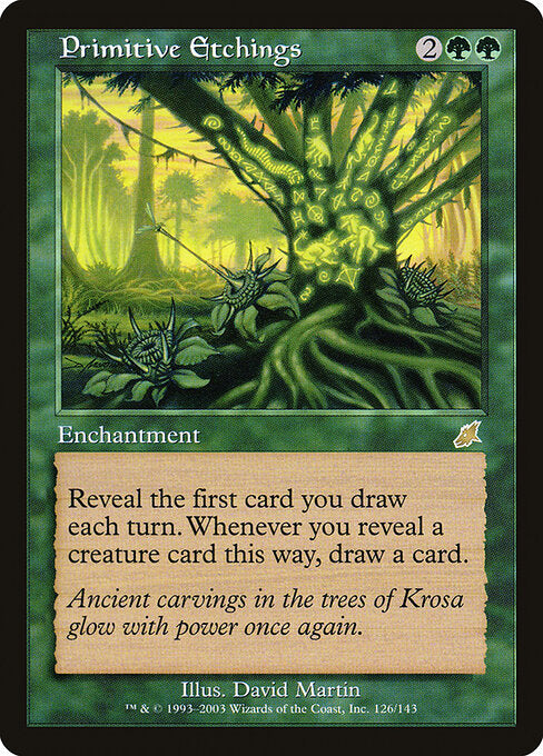 Primitive Etchings – Scourge (SCG-126) Magic: The Gathering card