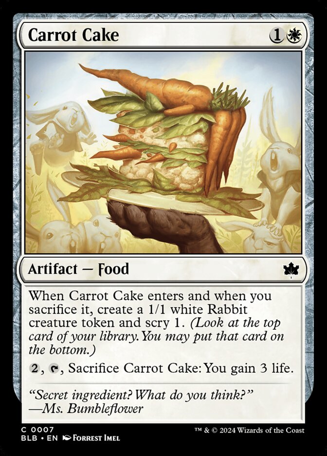 Carrot Cake - Bloomburrow (Common) [BLB-7]