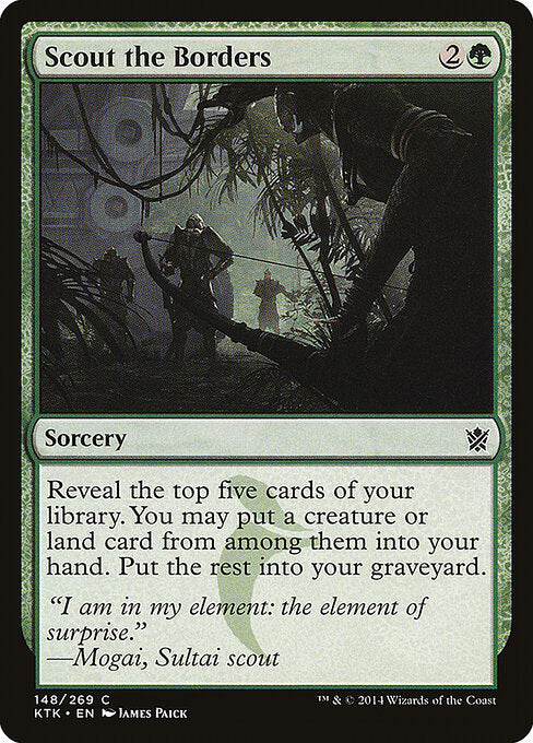 Scout the Borders – Khans of Tarkir (KTK-148) Magic: The Gathering card | LC-REM-20260804-15711413076300-eb15c6c7-8fe6-496c-9977-3e7942b920c4