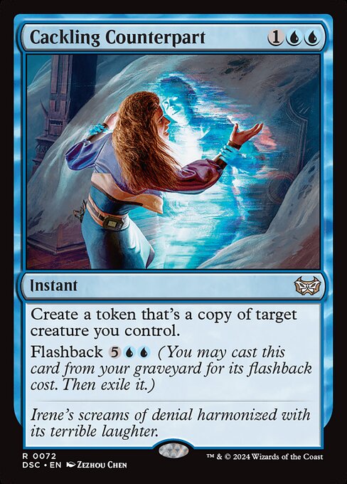 Cackling Counterpart – Commander: Duskmourn: House of Horror (DSC-72) Magic: The Gathering card