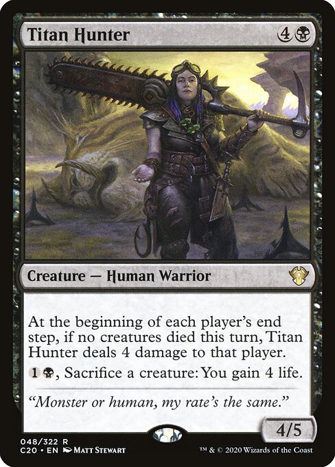 Titan Hunter – Commander 2020 (C20-48) Magic: The Gathering card | LC-REM-20260804-15150837760332-eb564473-7416-4cf7-971a-e6dc5eb10445