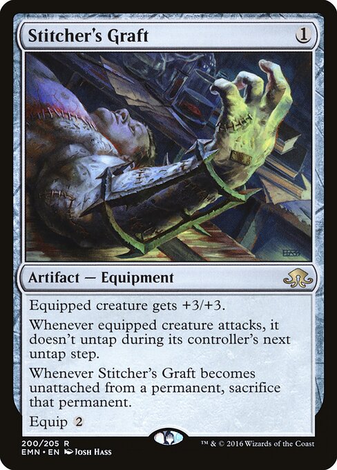 Stitcher's Graft – Eldritch Moon (EMN-200) Magic: The Gathering card