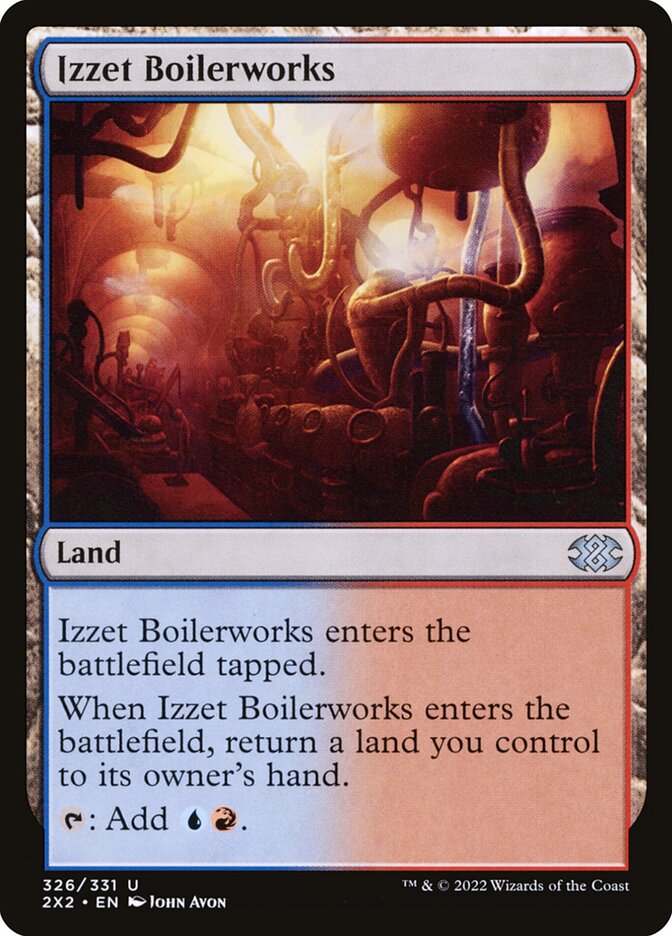Izzet Boilerworks - Double Masters 2022 (Uncommon) [2X2-326]