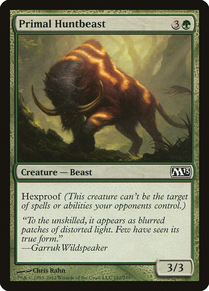Primal Huntbeast - Magic 2013 (Common) [M13-182]
