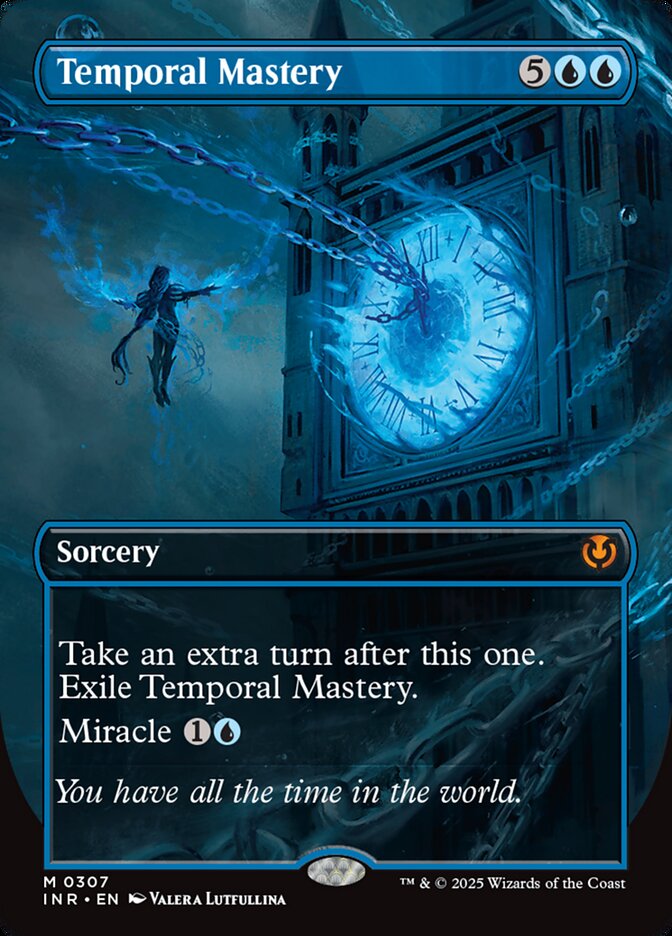 Magic-kaart Temporal Mastery INR-307 uit Innistrad Remastered (Mythic)