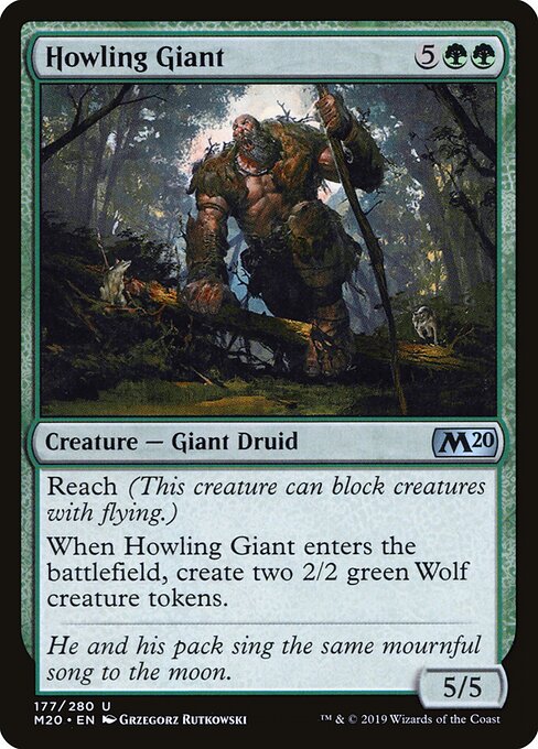 Howling Giant – Core Set 2020 (M20-177) Magic: The Gathering card | LC-REM-20260804-15361525809484-eb8434fd-5ee5-4be9-a28d-9e04b1b94327 Hauptbild