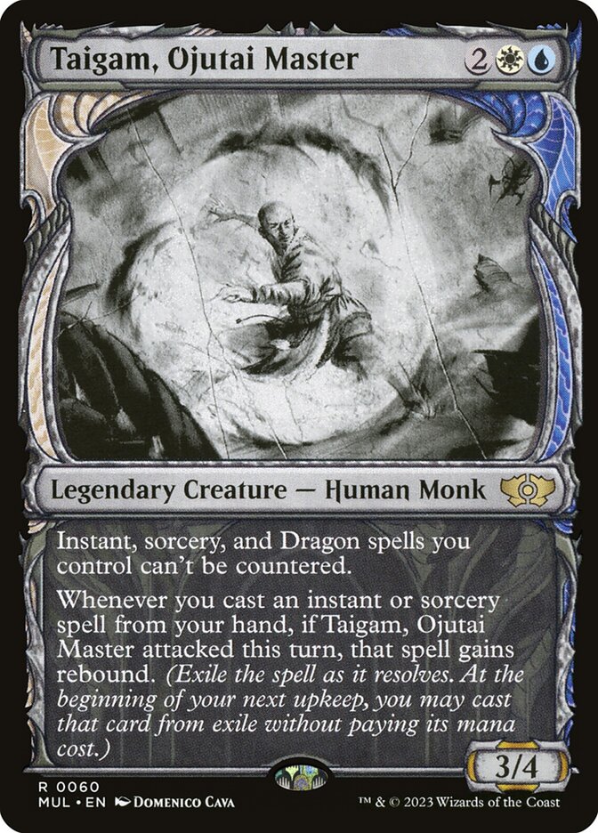 Magic-kaart Taigam, Ojutai Master MUL-60 uit Multiverse Legends (Rare)